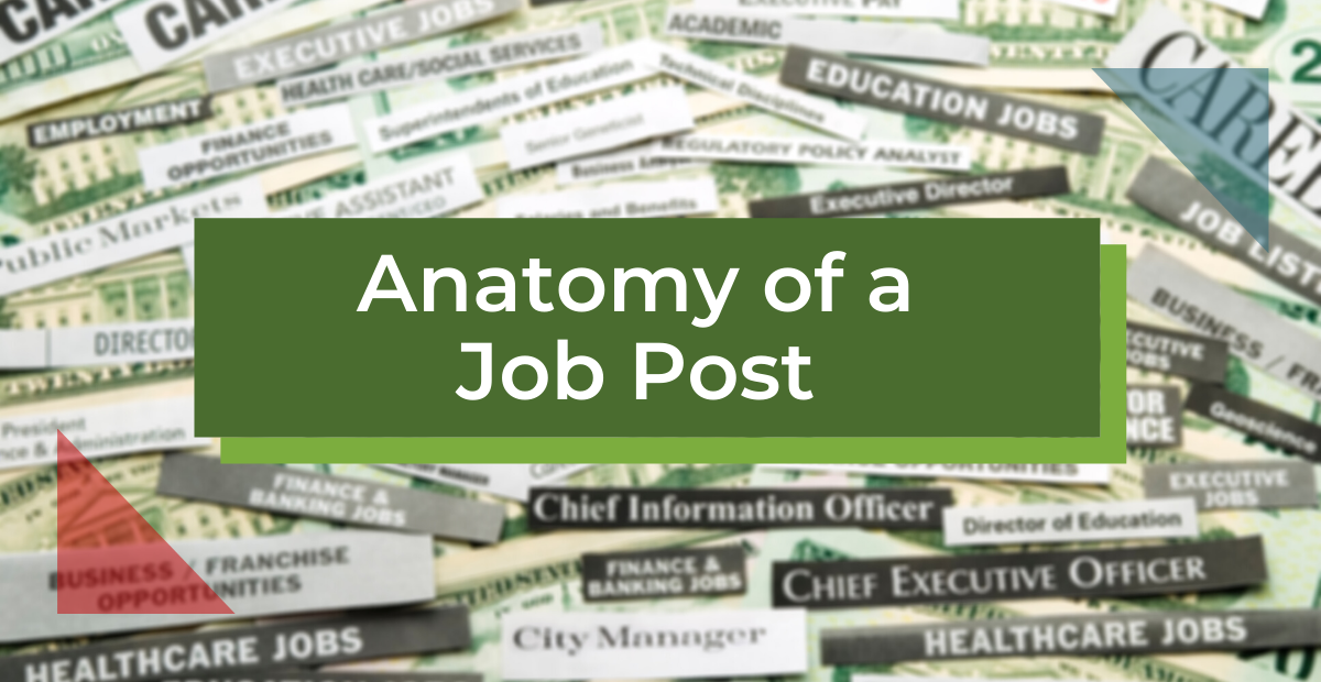 Anatomy of a Job Post [Infographic]