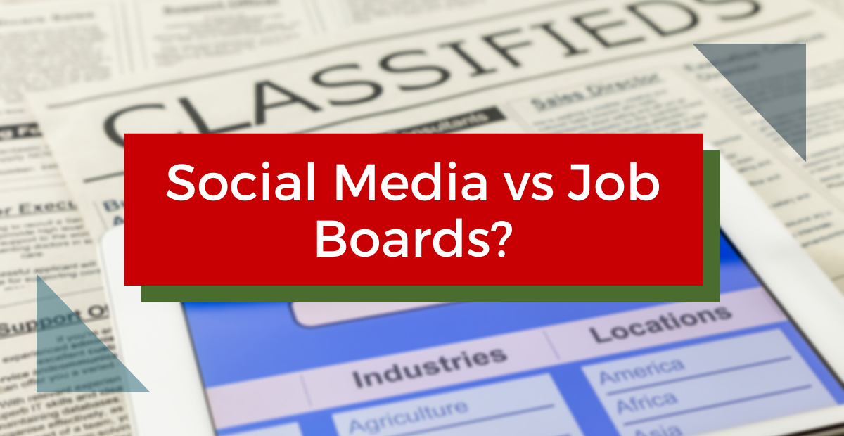 Social Media vs Job Boards?